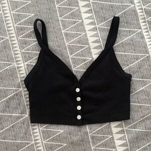 Madewell black top NWT